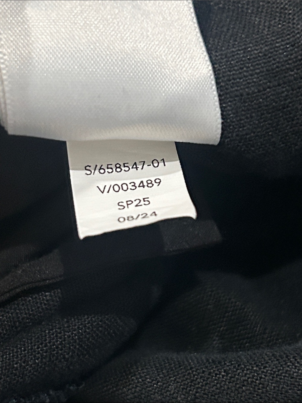Athleta Retreat Linen High Rise Wide Leg Pant Size Large in Black Relaxed Fit - Picture 14 of 14